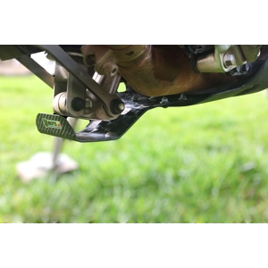 Lower link carbon+kevlar protector