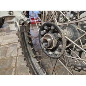 Stainless Steel Spacer Bush. Front Wheel set for Kove 450 Rally