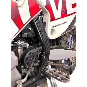 X-Grip Black Acerbis Frame Guards for Kove 450 Rally