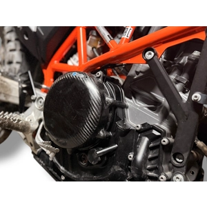 Carbon Fiber Engine Covers for 2026+ KTM 690 / Husqvarna 701