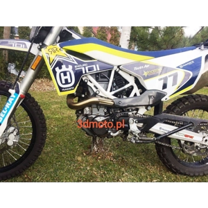 Carbon Fiber Exhaust heat shield for Husqvarna 701 Enduro/SMC