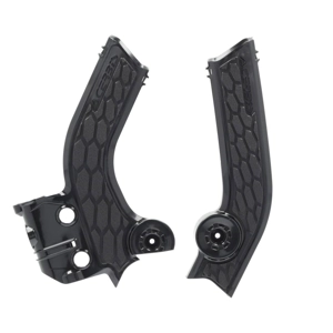 X-Grip Black Acerbis Frame Guards for Kove 450 Rally