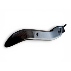Extended Carbon Fiber Exhaust heat shield for 2026+ KTM 690 Enduro/SMC
