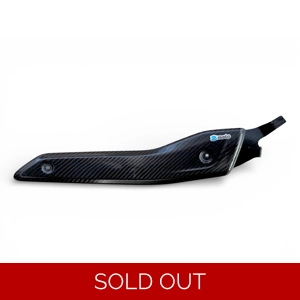 Carbon Fiber Exhaust heat shield for 2026+ KTM 690 Enduro/SMC