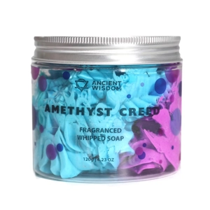Whipped Soap - Amethyst Creed Cream Soap, 120g