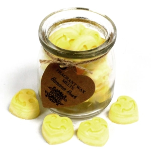 Banana Rush Soy Wax Melts Jar, approx. 16 melts