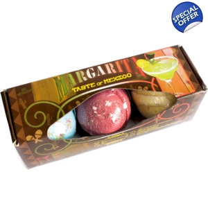 Set of Three Margarita Bath Bombs