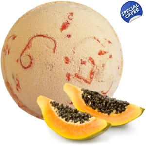 Tropical Paradise Coco Bath Bomb Pack of 3 - Papaya