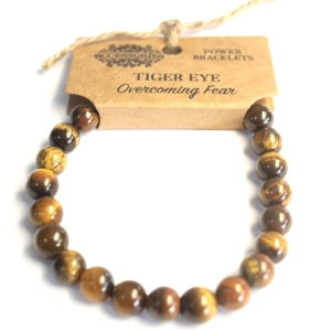 Power Bracelet - Tiger Eye  - Overcoming Fear