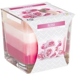 Rose Fragrance Rainbow Jar Candle