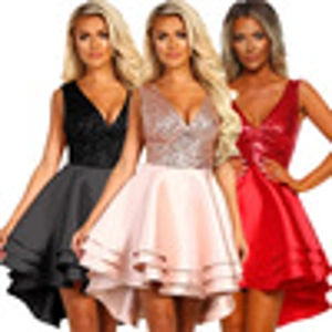 evening  a line dress