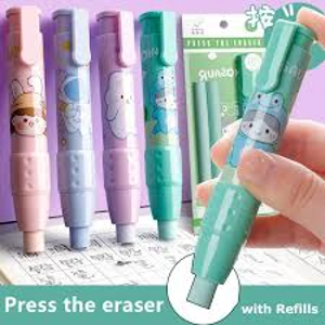 Aesthetic Beautiful Eraser Pen For High School Student