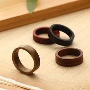 Wood Crafted Rings inspired By Nature