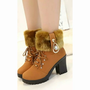 brown ankle boots