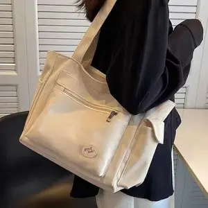 white bag for freshment in college