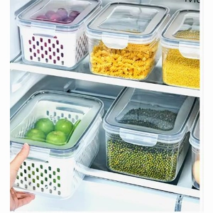 Organize Your Fridge with Premium Storage Bins – Freshness..