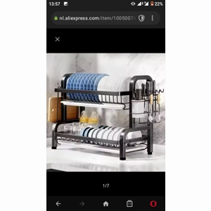 Kitchen Rack For Dishes Plates And Spoons