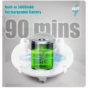 Efficient Cordless Robot Pool Cleaner with Smart Navigation and 5000mAh Battery