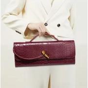 Long Rectangular Leather bag