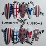 Nail Set - 4th of July