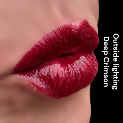 Deep Crimson - Long Wear Lip Color (Gloss Required)