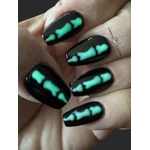 Nail Set - Glow Bones