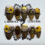 Nail Set - Honey Bees