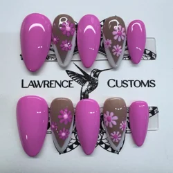 Nail Set - Pink Petals