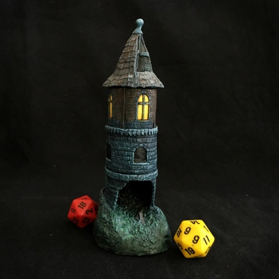 Wizards dice tower