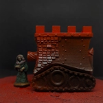 "Siege engine" castle tank