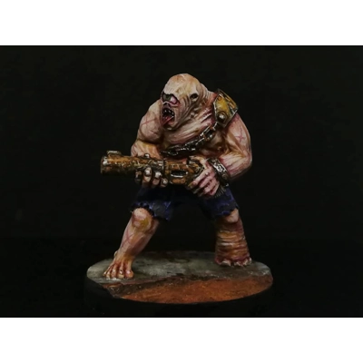 Mutant ogre with hand cannon