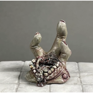 People eating finger cluster