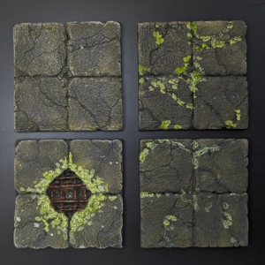 Dungeon tiles set 1 - 2x2 ti..