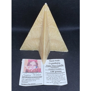 Handmade Crystallising Palm Wax Candle Frangipani with Mys..