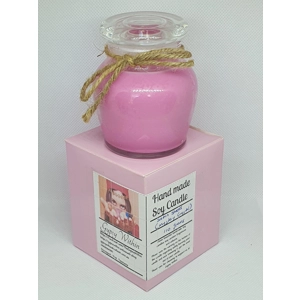 Handmade Soy Candle Satin Sheets Mystery Crystal Honey Pot 110 grams