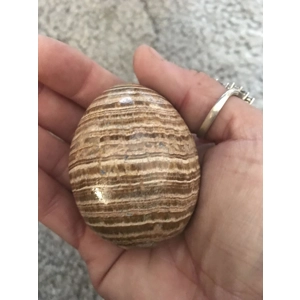 Aragonite Crystal egg shaped