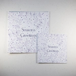 Winter Leaves Seasons Greetings Cards