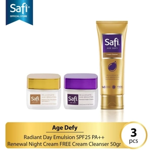 Safi Age Defy Basic Skin Care Pack, Beauty Cream 3 Pieces/..