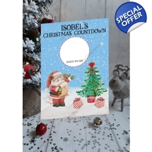 Santa Countdown Plaque