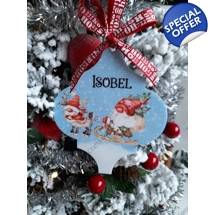 Santa Gnome Bauble