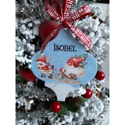 Santa Gnome Bauble