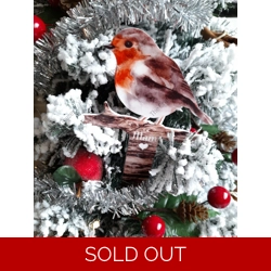Robin Memorial Plant Pot Marker