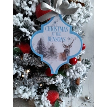 Winter Scene Bauble