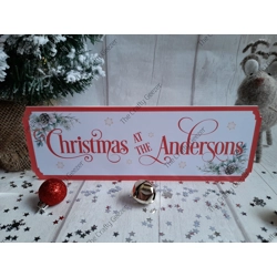 Traditional Christmas Street SIgn