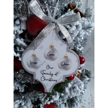 Family Arabesque Bauble