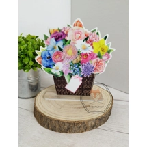 Bright Flower Pot