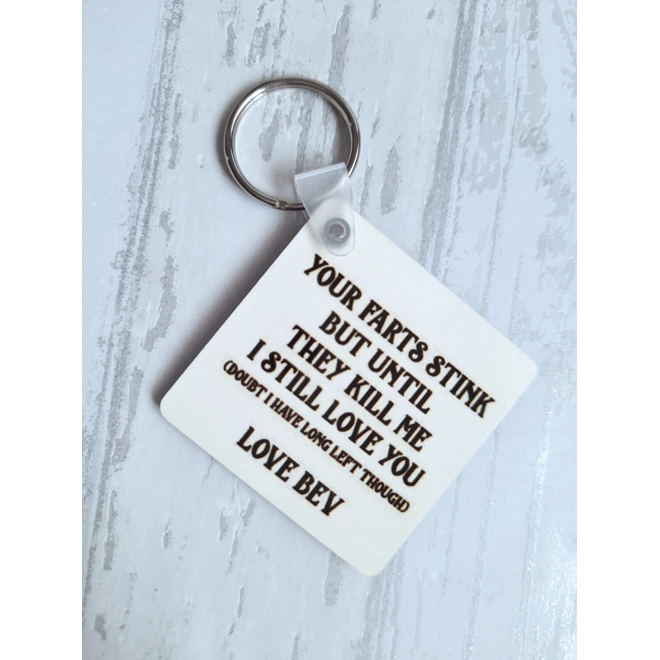 Additional Image for Farts Kill You Keyring