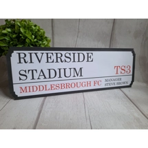 Football Club Street Sign