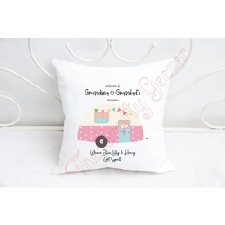 Grandma & Grandad's Caravan Cushion