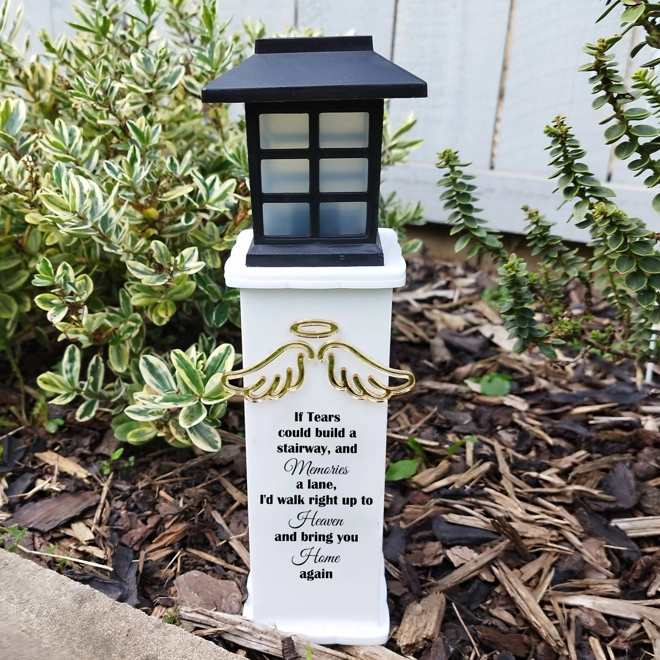 Additional Image for In Loving Memory of - Remembrance Solar Light Pillar